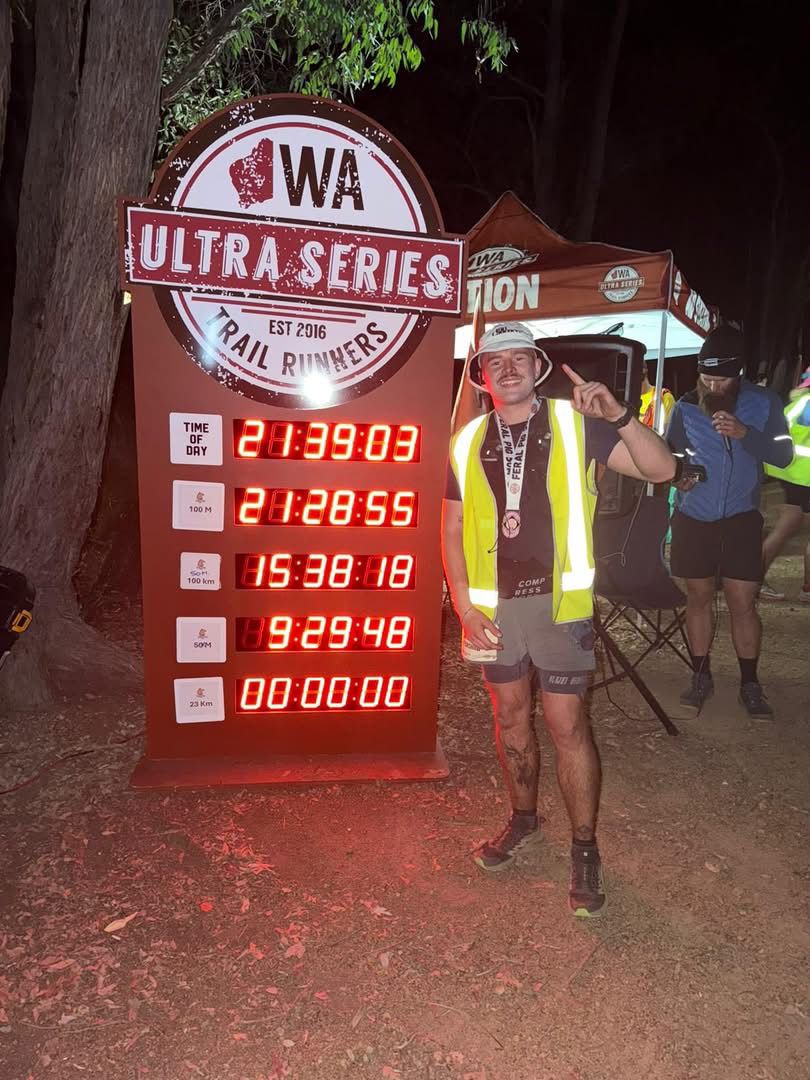 He's done it! Ellis takes 3rd in his group at the Feral Pig