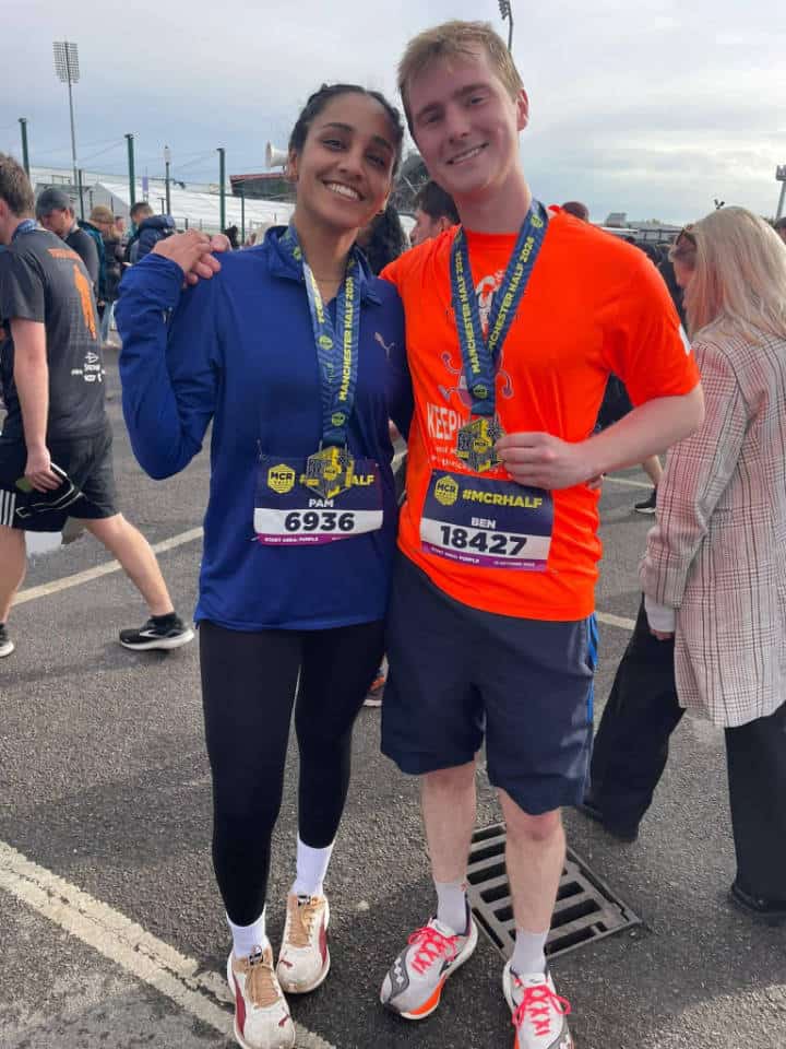 Firefighter Josh McCarthy runs the Manchester Half Marathon for The Ricky Casey Trust — photo 3