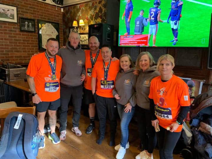 Firefighter Josh McCarthy runs the Manchester Half Marathon for The Ricky Casey Trust — photo 8
